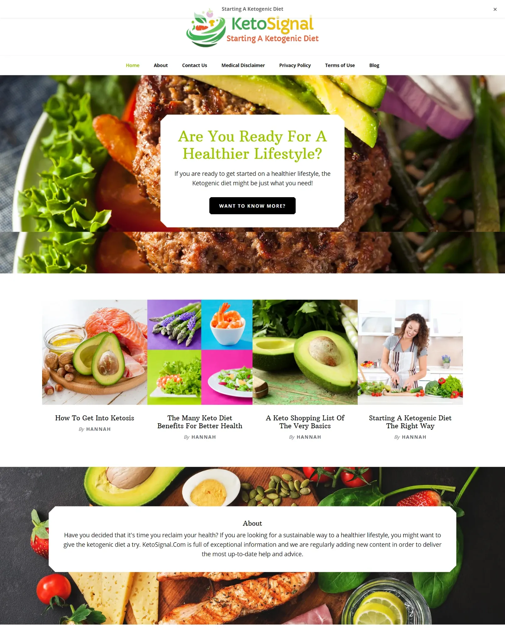 KetoSignal — ketogenic diet guides and recipes